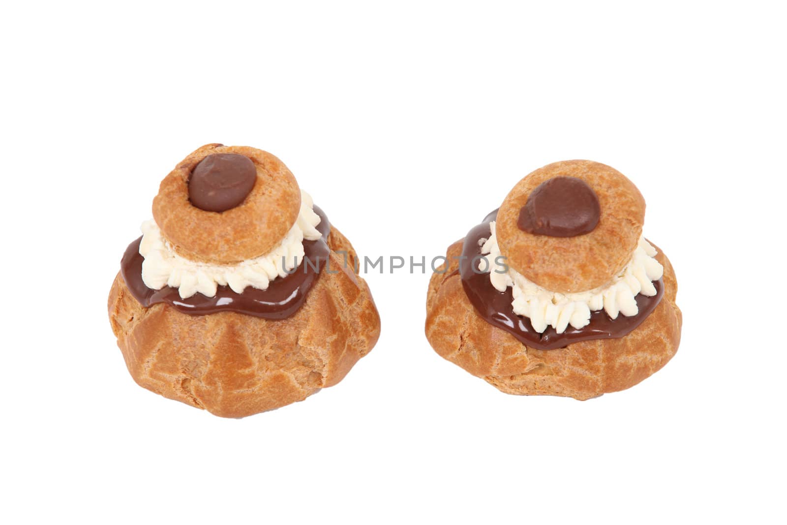 Two cream filled dessert by phovoir