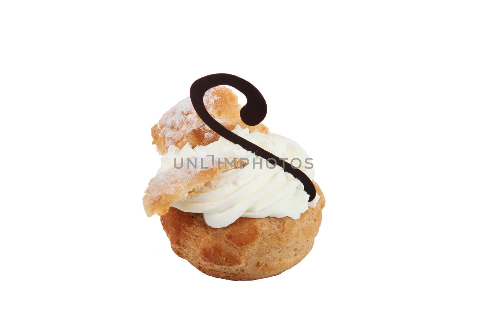 Cream filled pastry