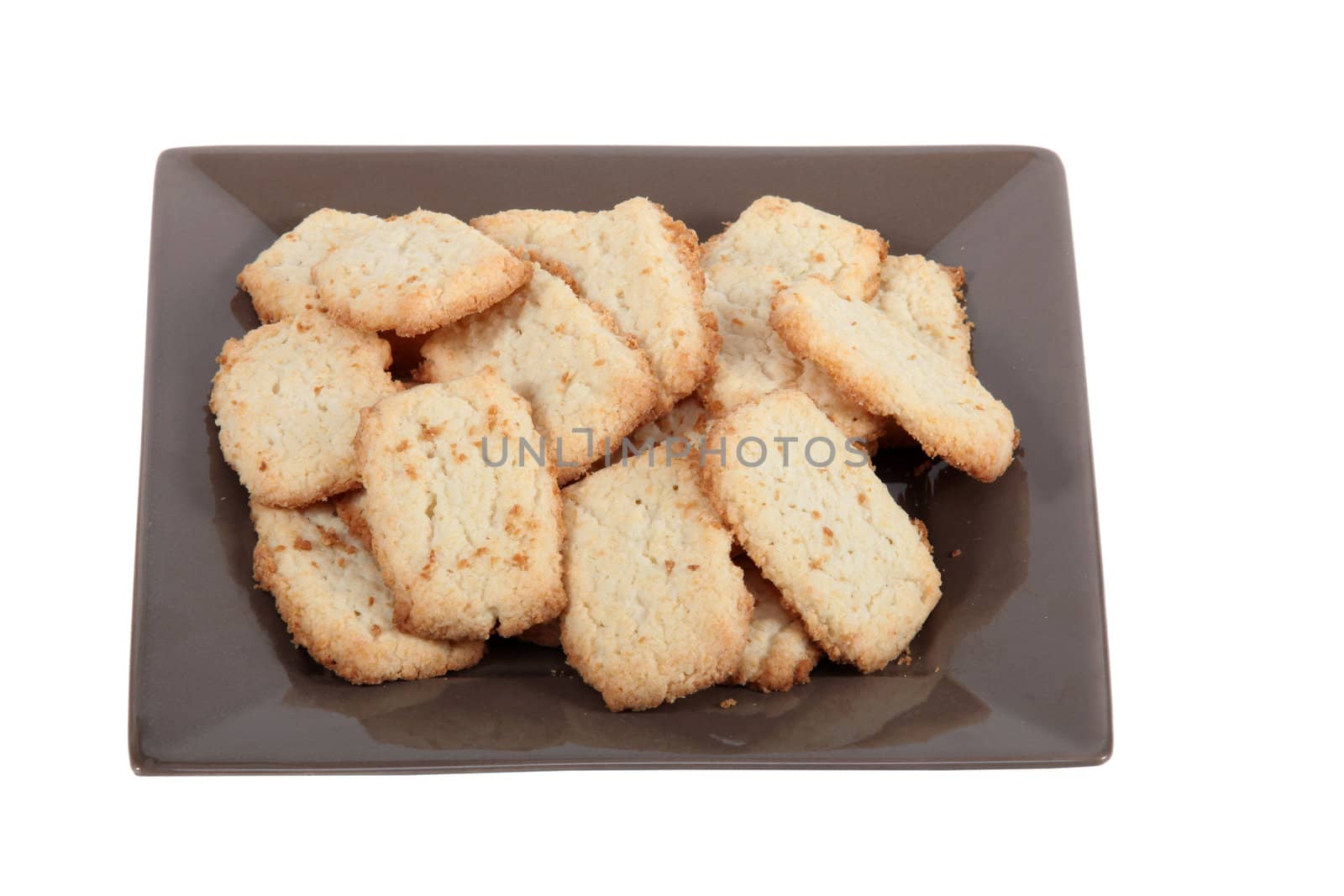 Plate of biscuits by phovoir