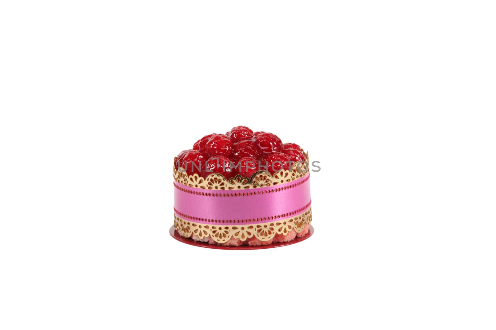 Individual strawberry cake