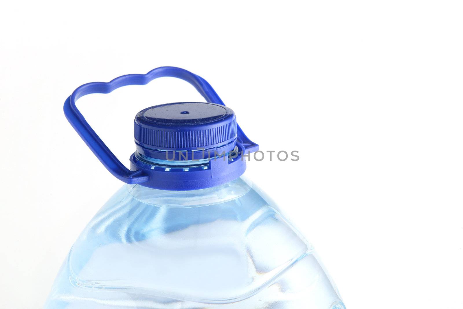 Plastic bottle of water by phovoir