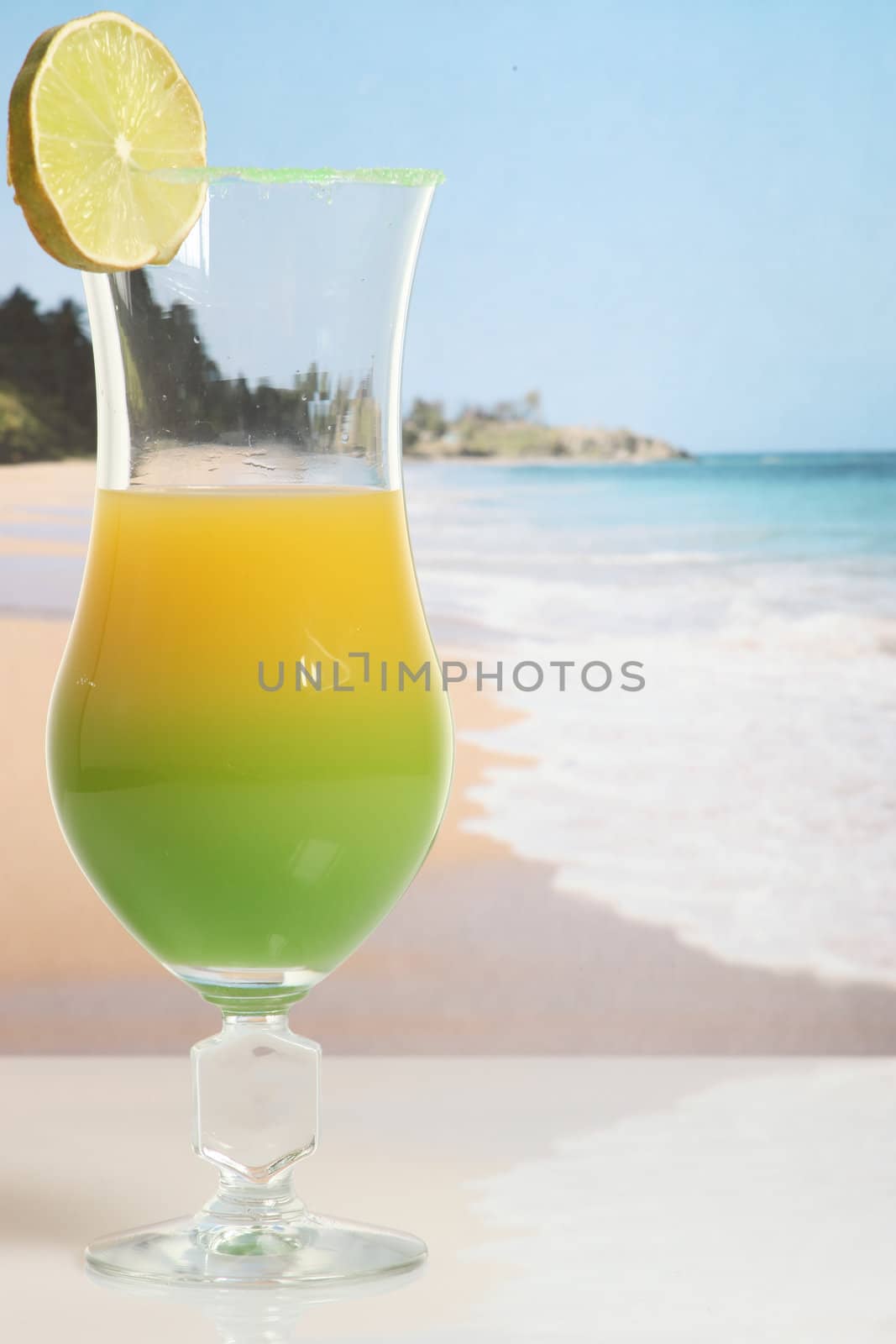 beach cocktail by phovoir