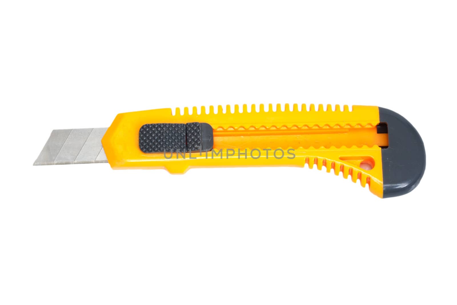 Box cutter knife isolated on white 