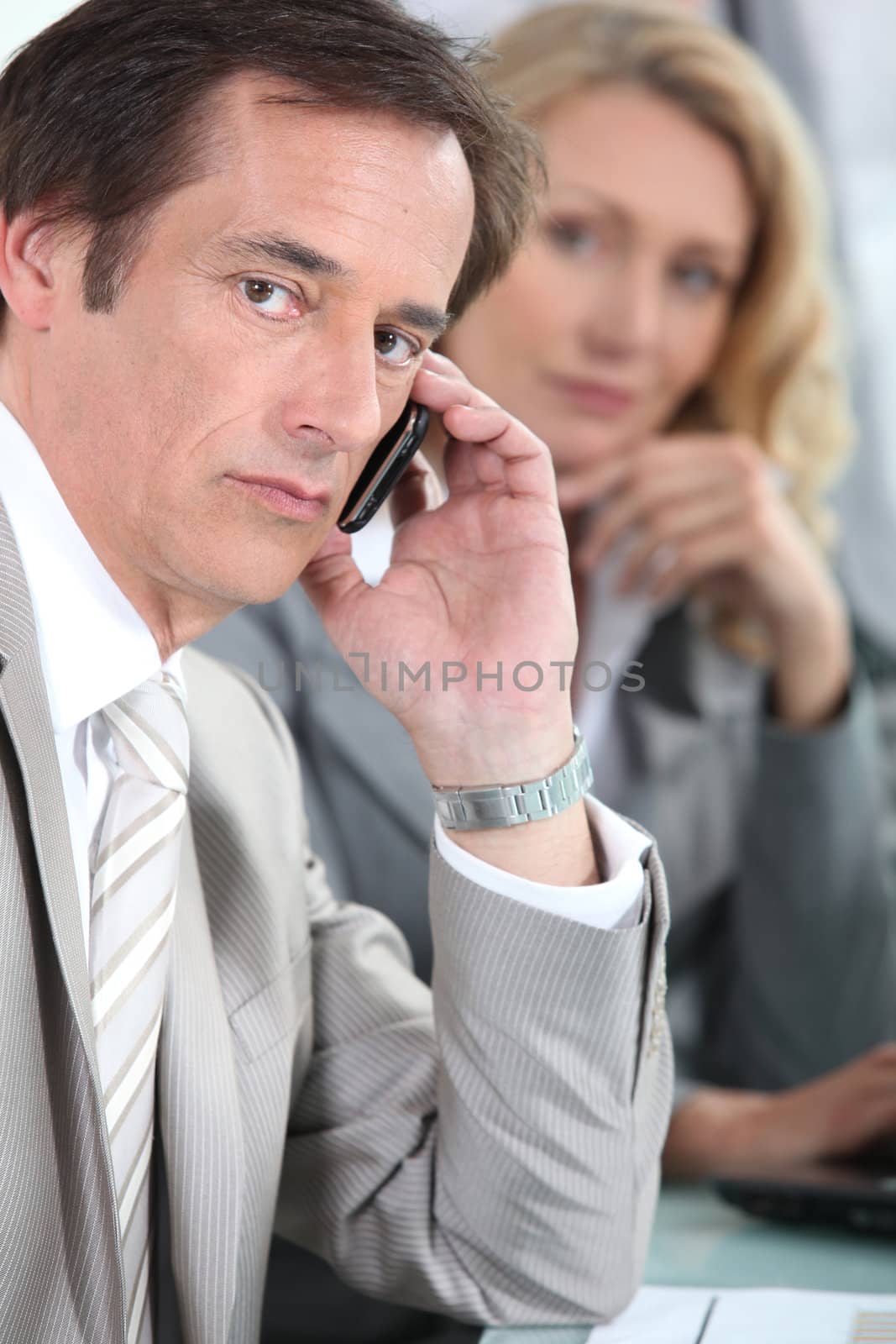 portrait of a businessman