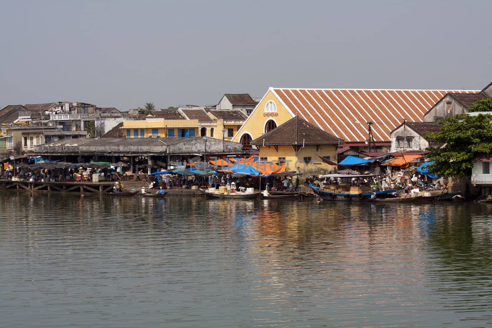 Fish Market and River, Hoi An, Vietnam