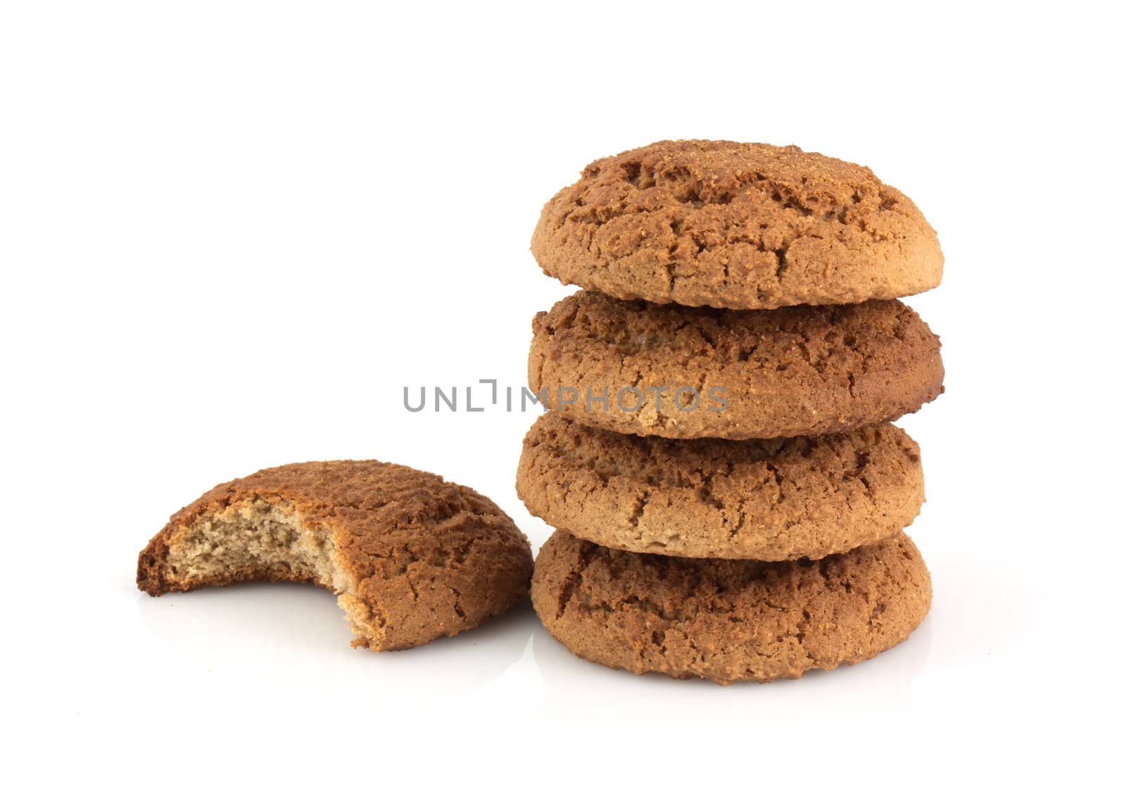 Cookies  isolated on white background