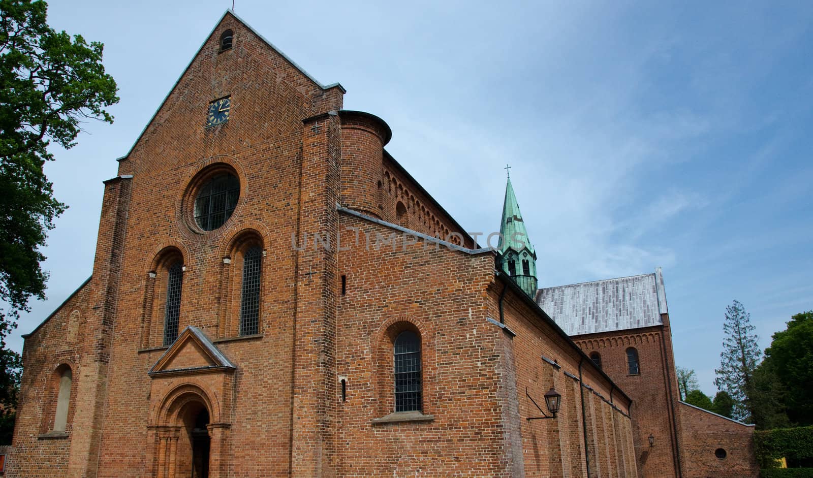 Cathedral of Soroe, Denmark. Famous church with royal graves.