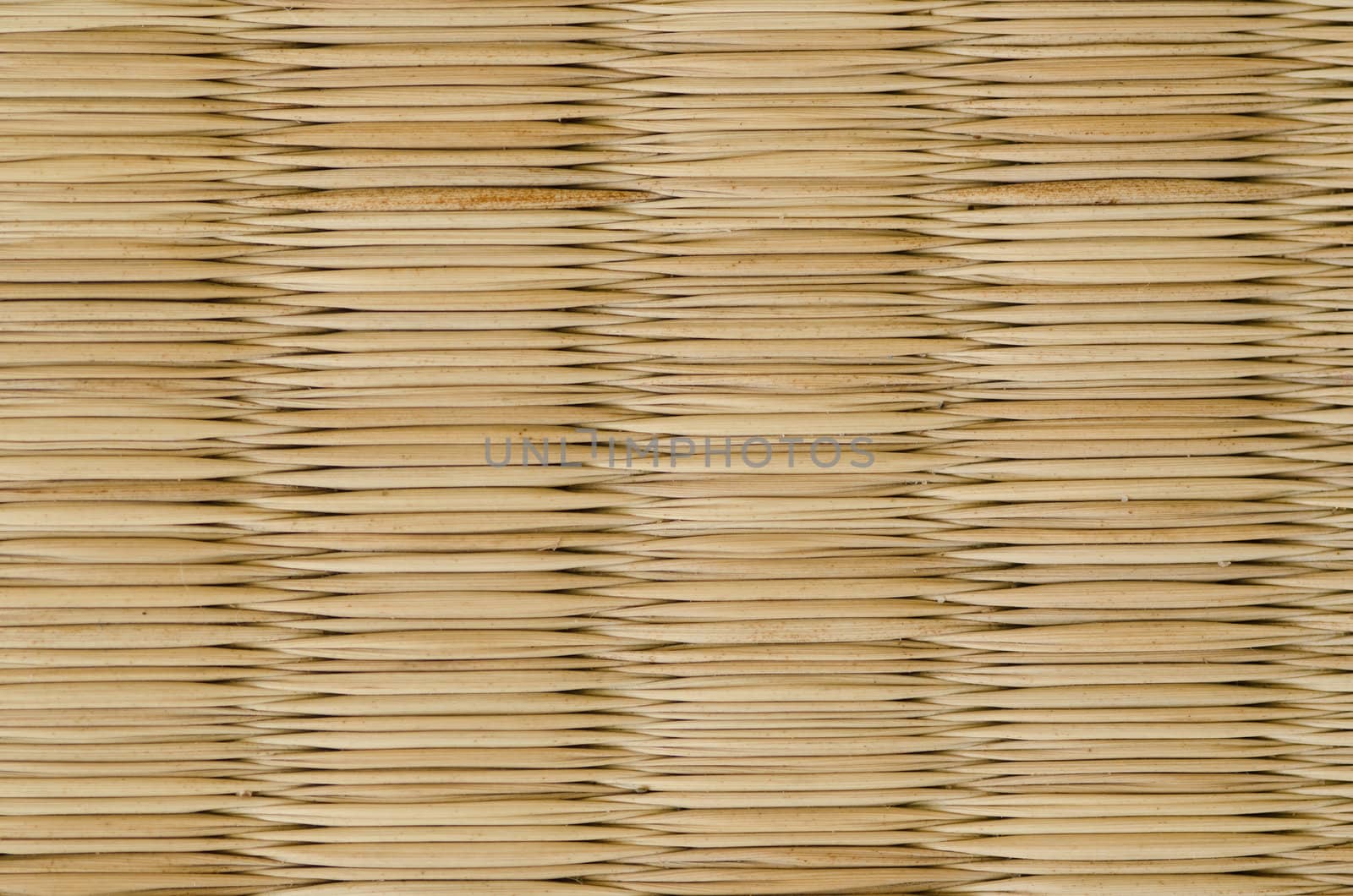 closeup of a tatami mat as used in japan