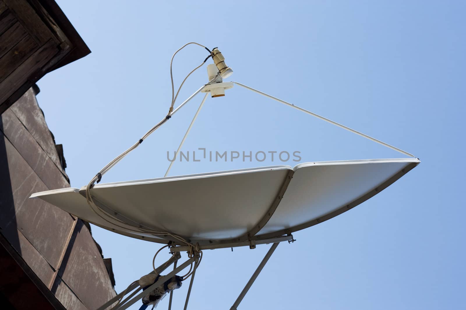 A satellite dish by schankz