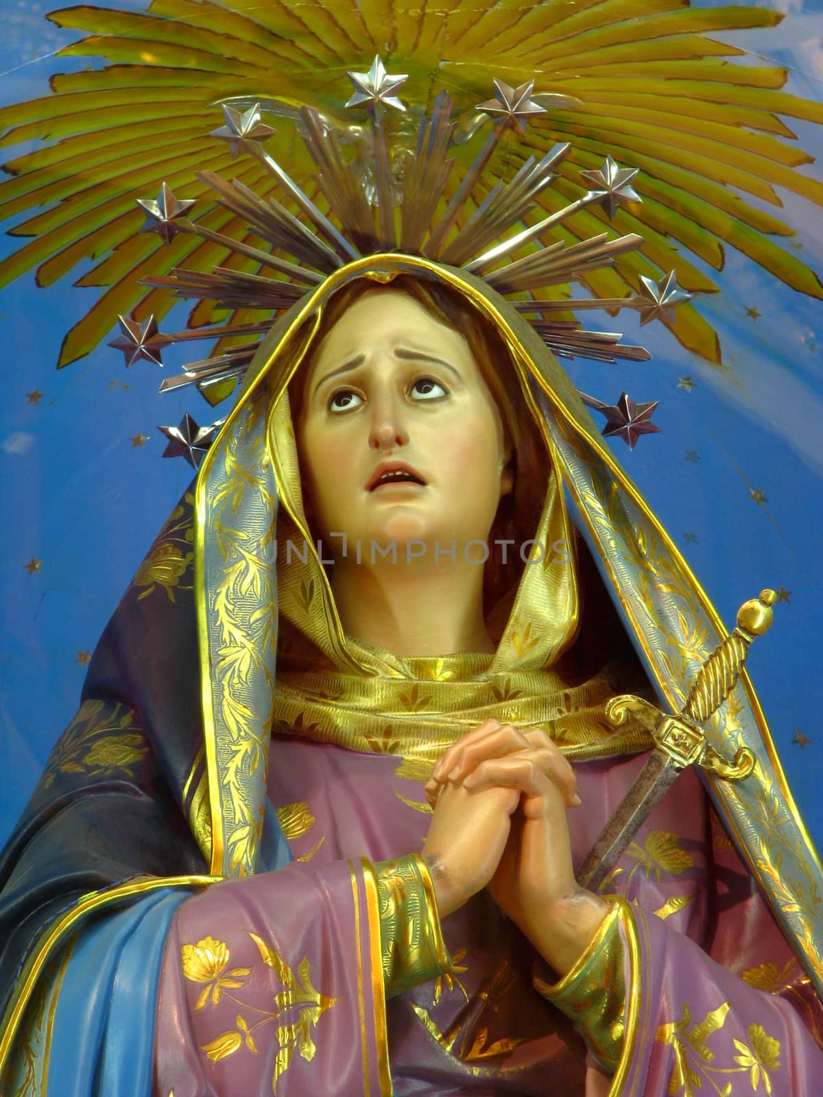 Our Lady Of Sorrows by fajjenzu