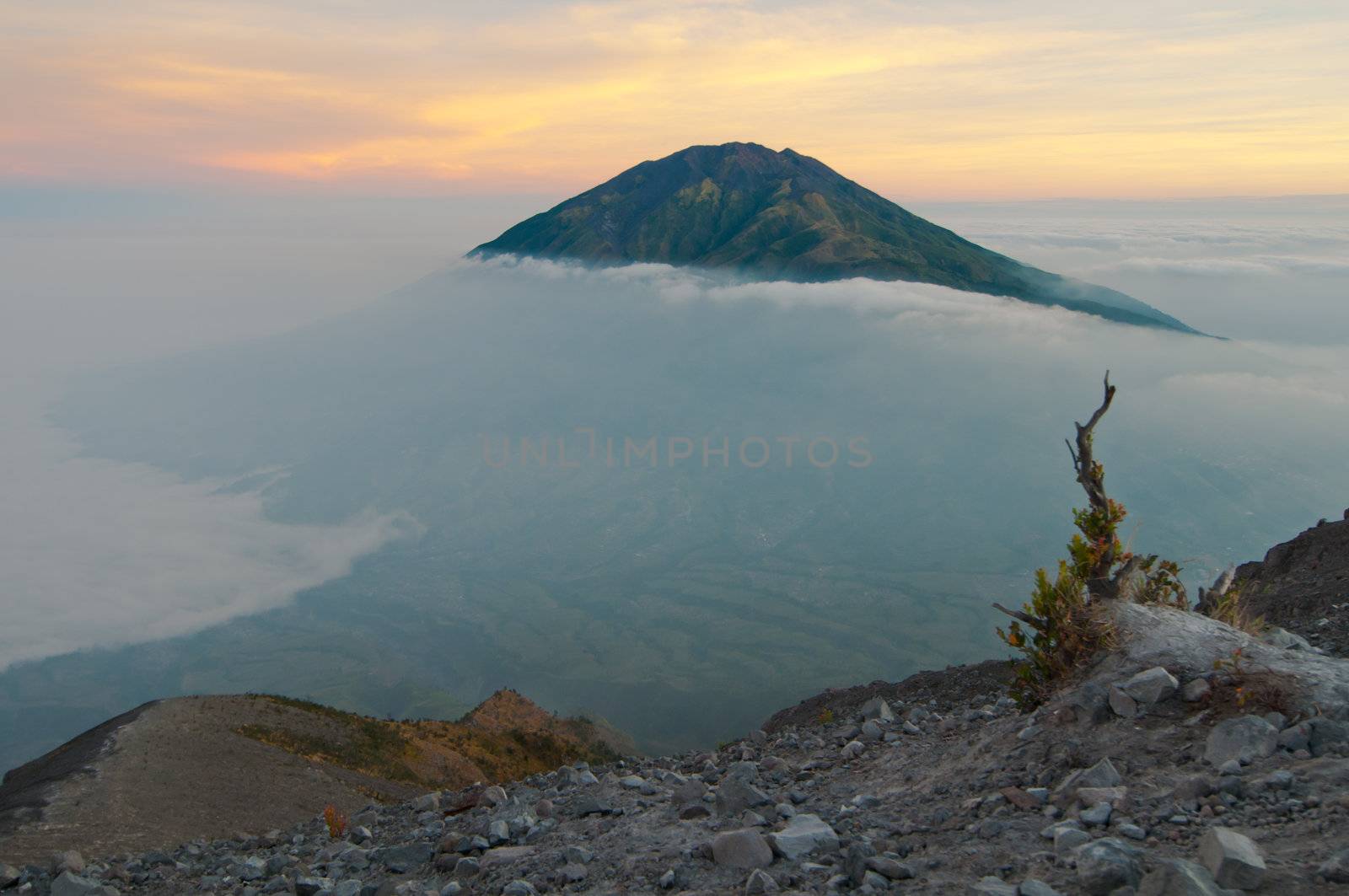 Gunung Merapi Volcano Indonesia by nvelichko