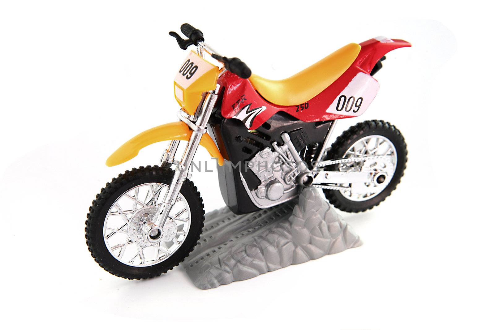 Toy motocross bike by phovoir