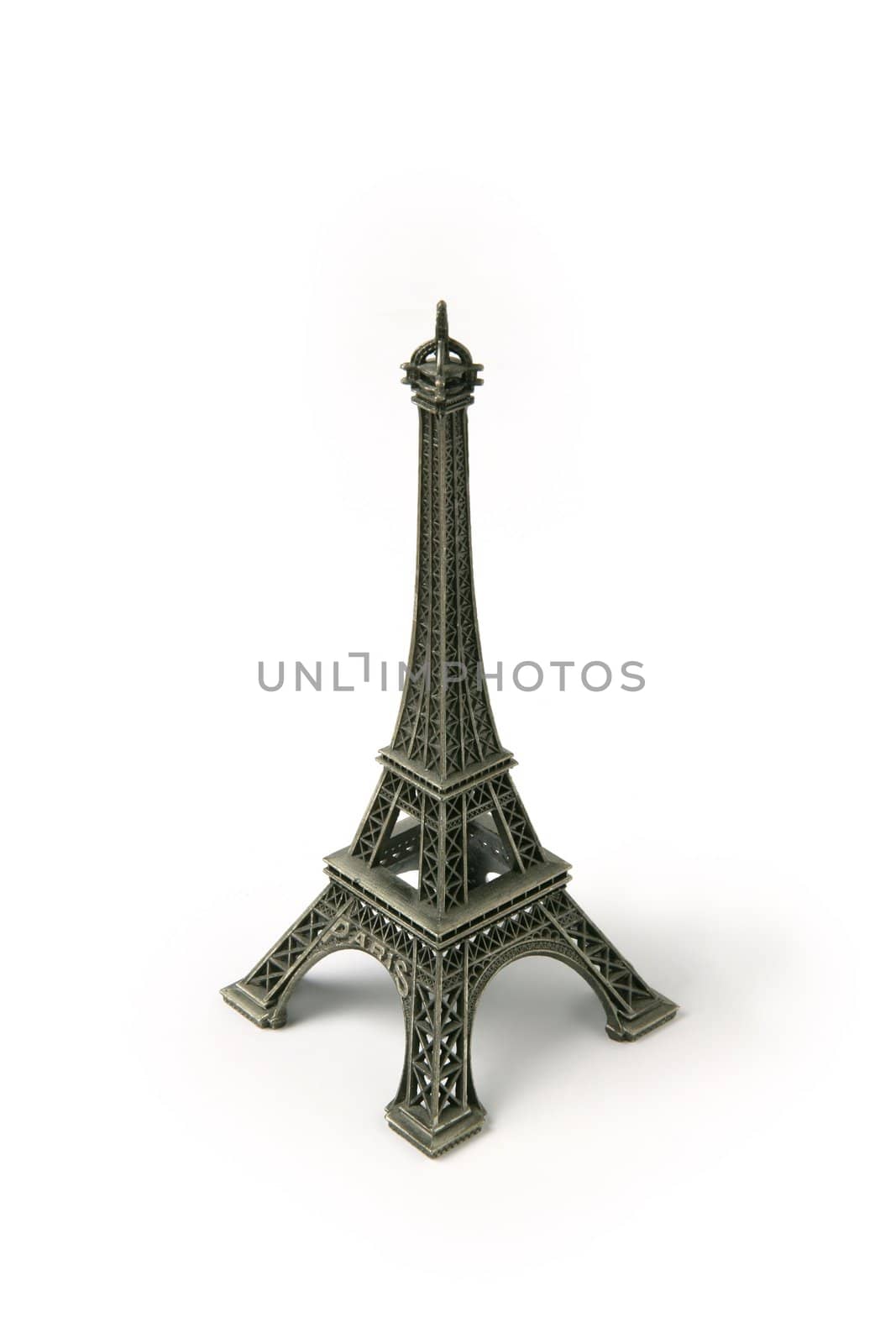 Metal Eiffel toy model