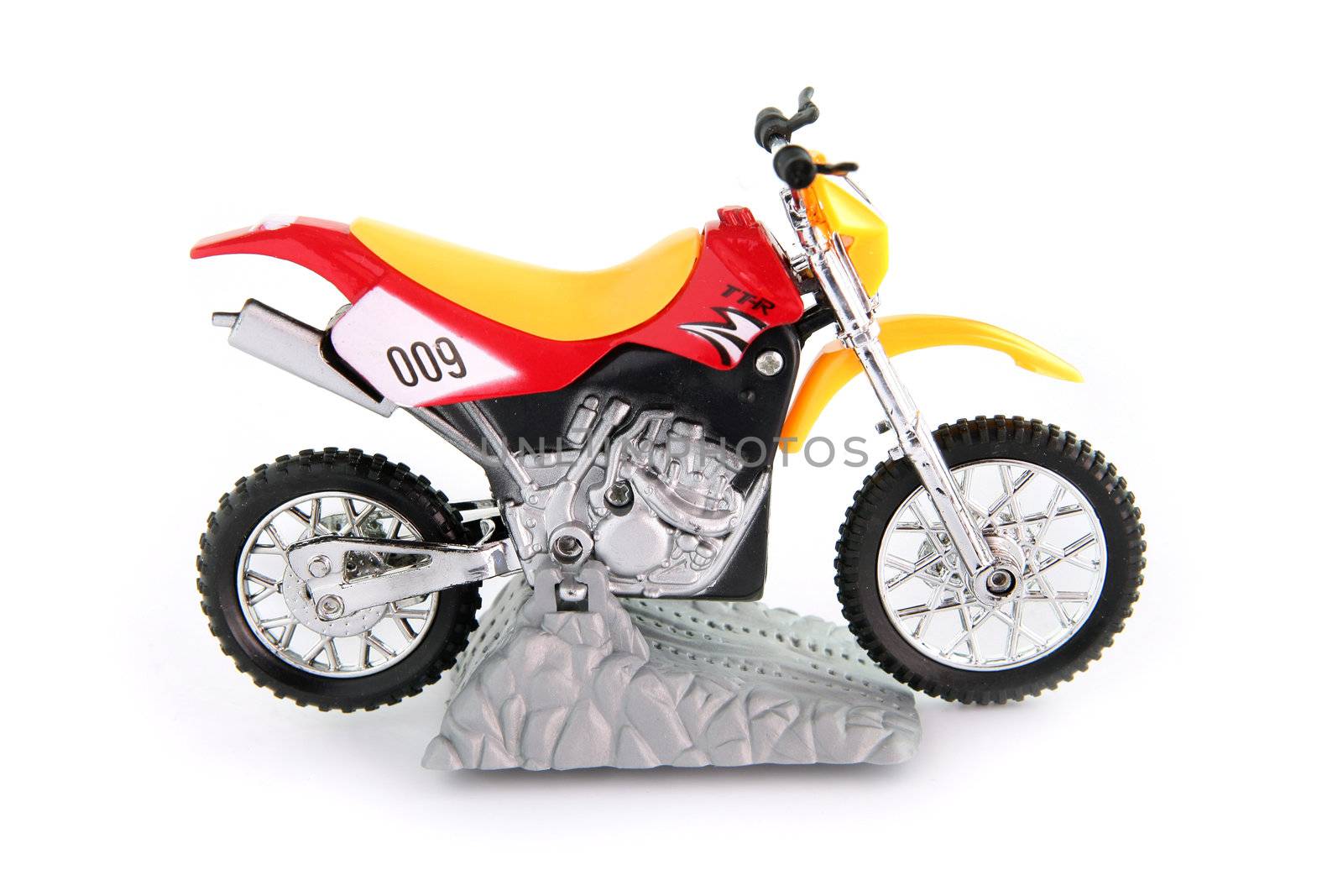 Toy motocross bike by phovoir