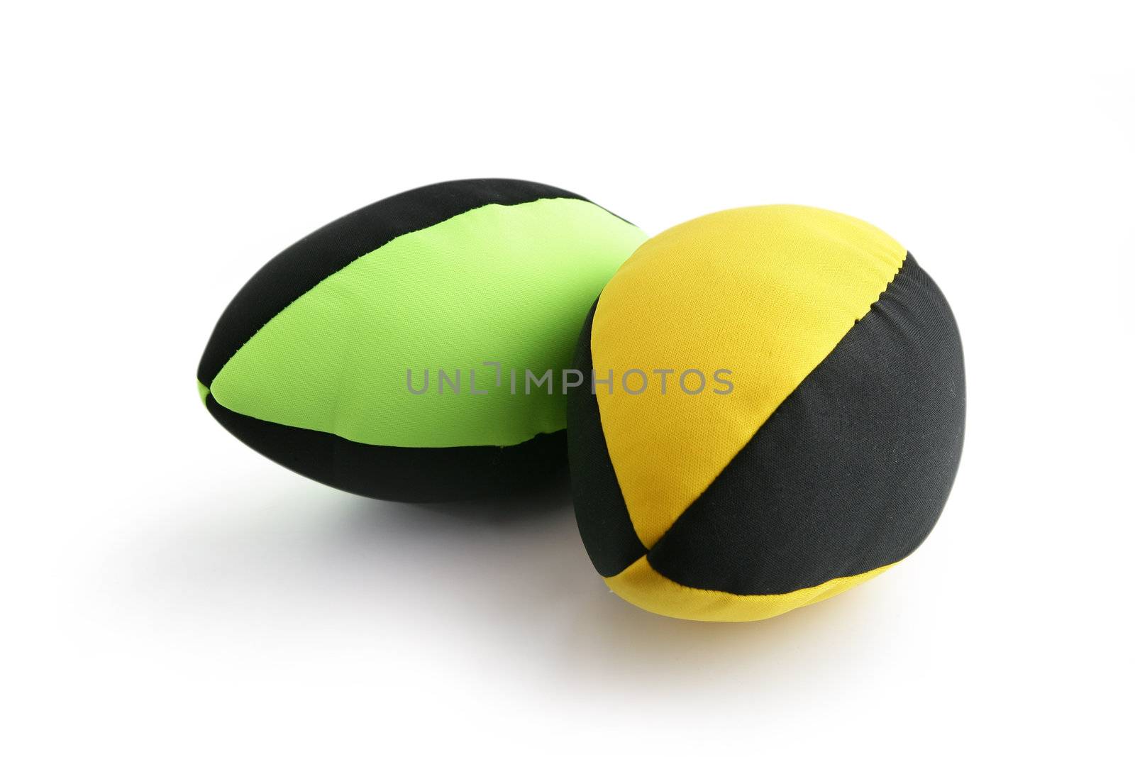 Soft toy American footballs by phovoir