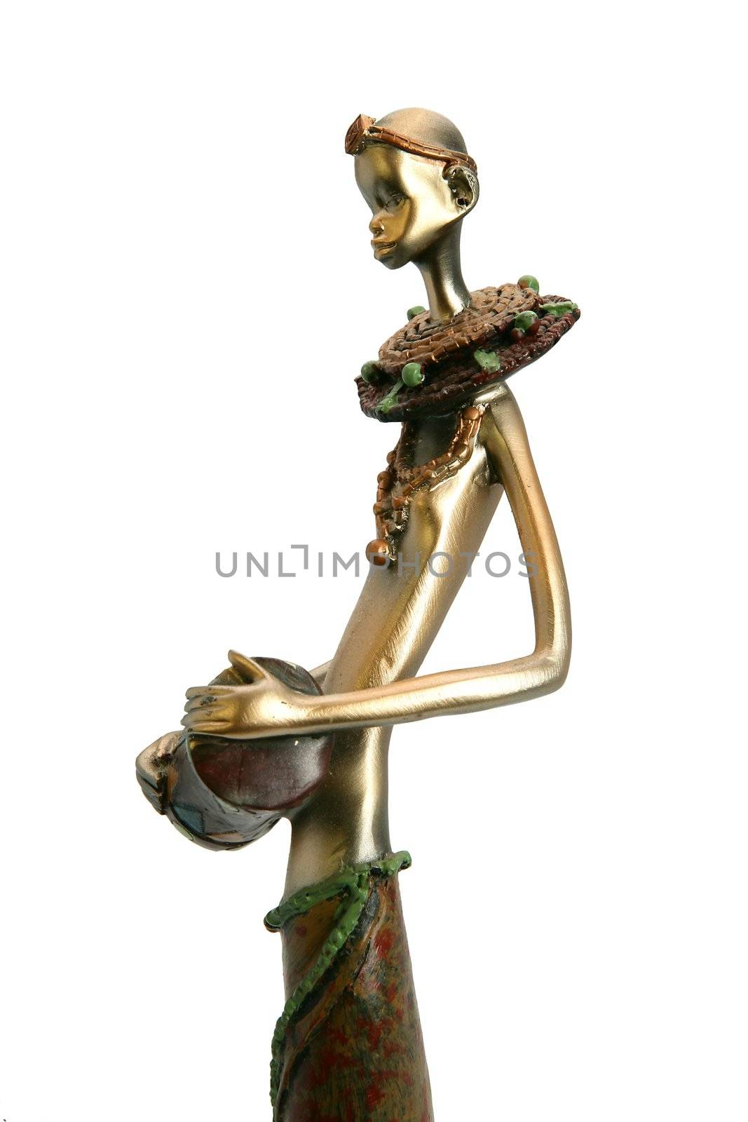 African figure by phovoir