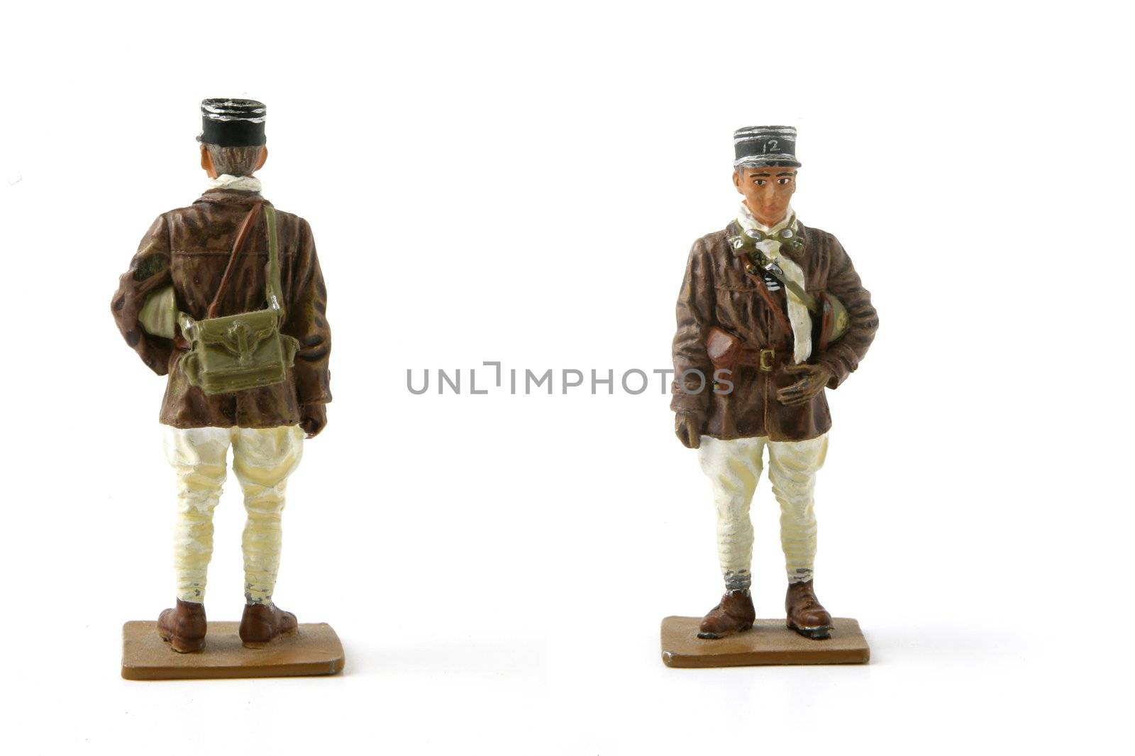 Painted toy soldier