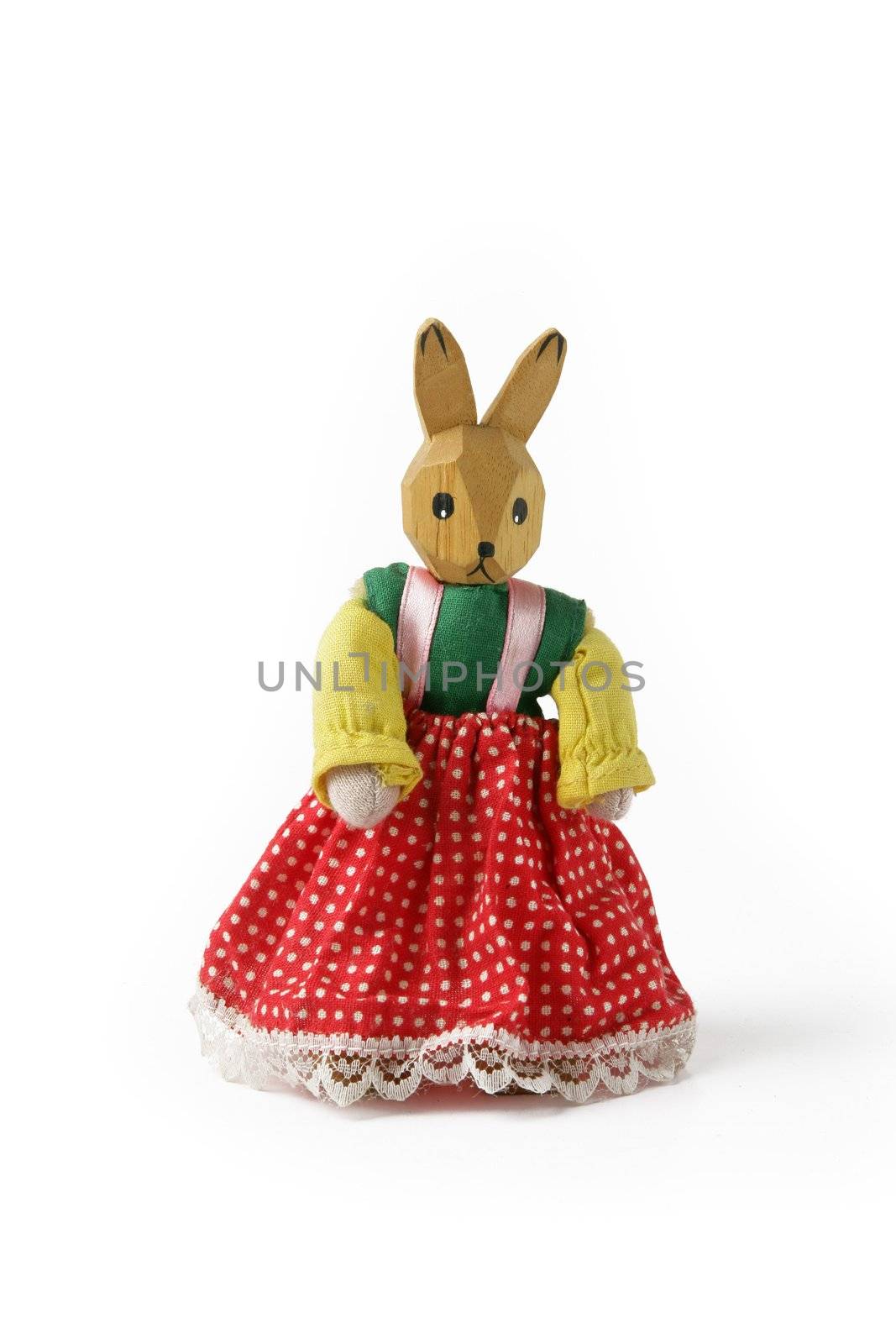 Hand-crafted wooden rabbit by phovoir