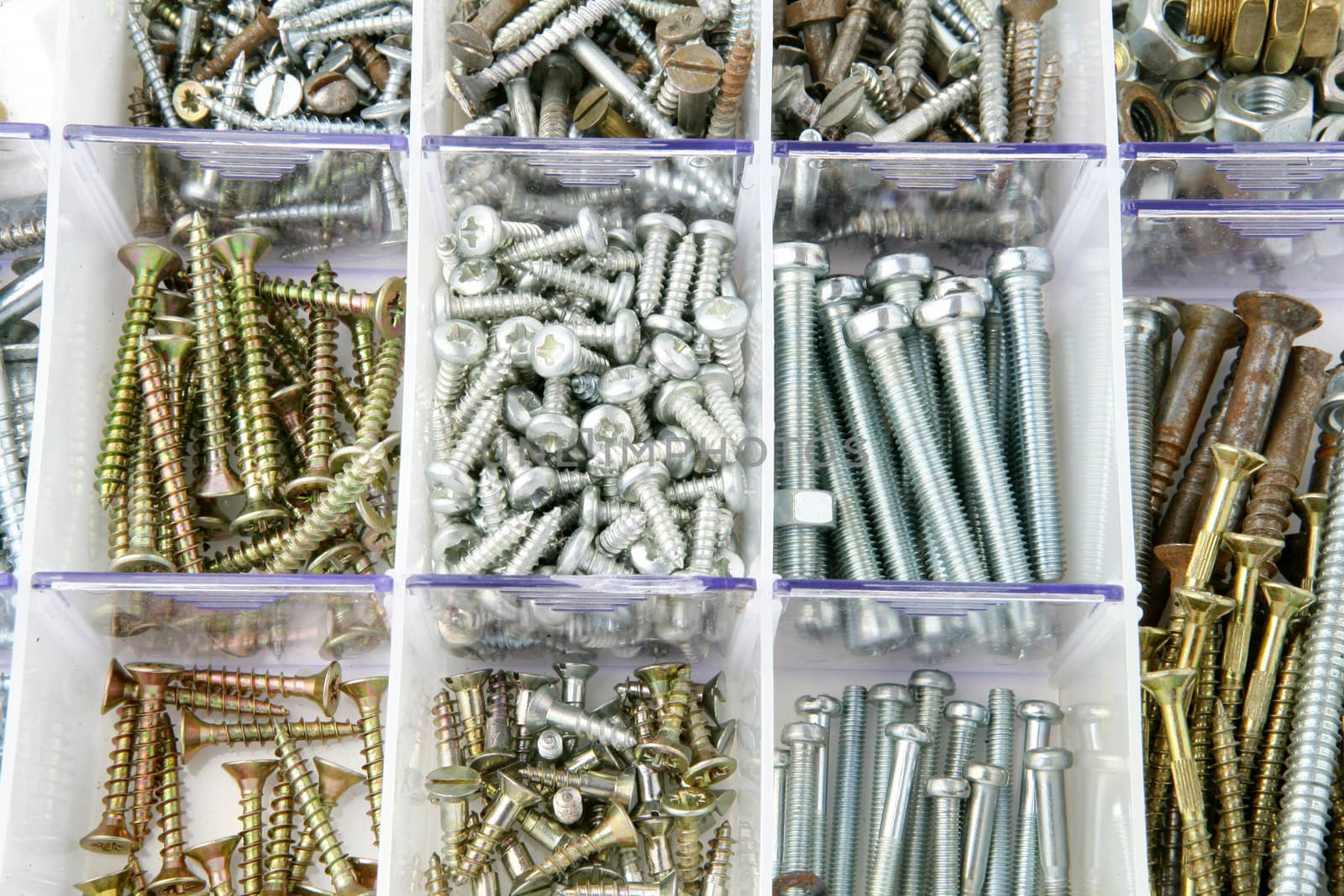 Assortment of screws