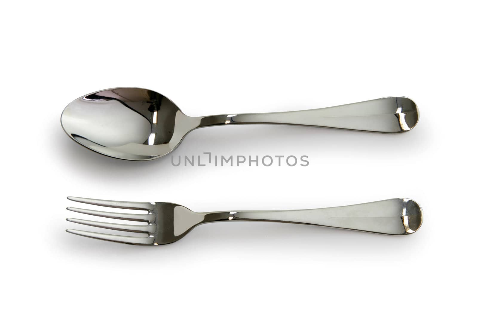 Fork and spoon by phovoir