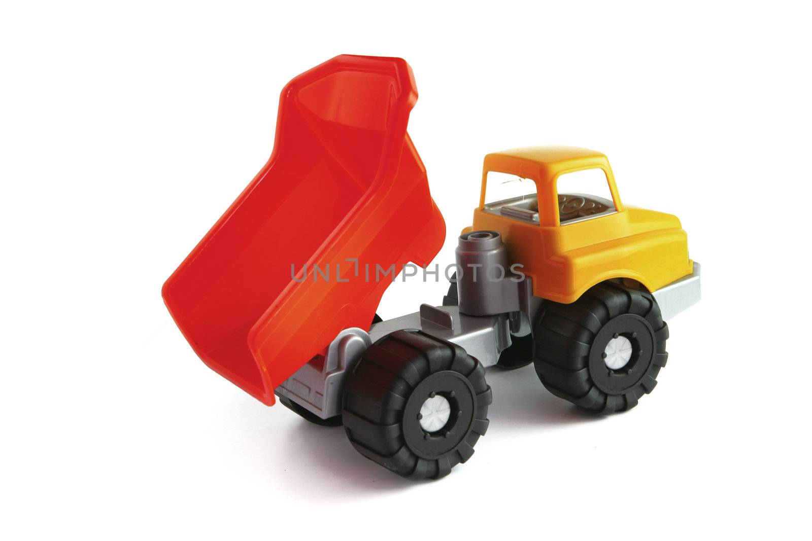 Toy dumper truck