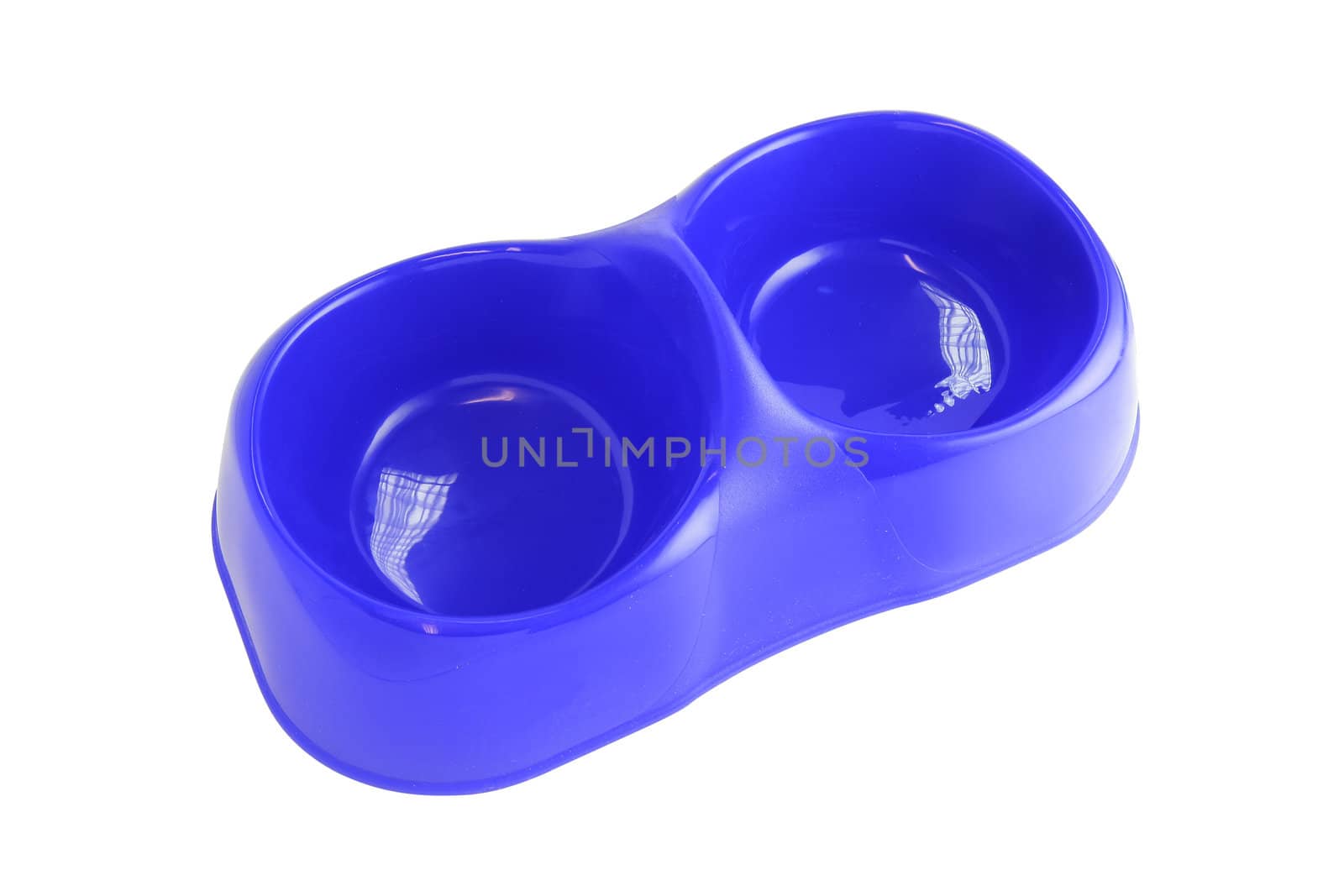 Plastic animal food and drink bowls