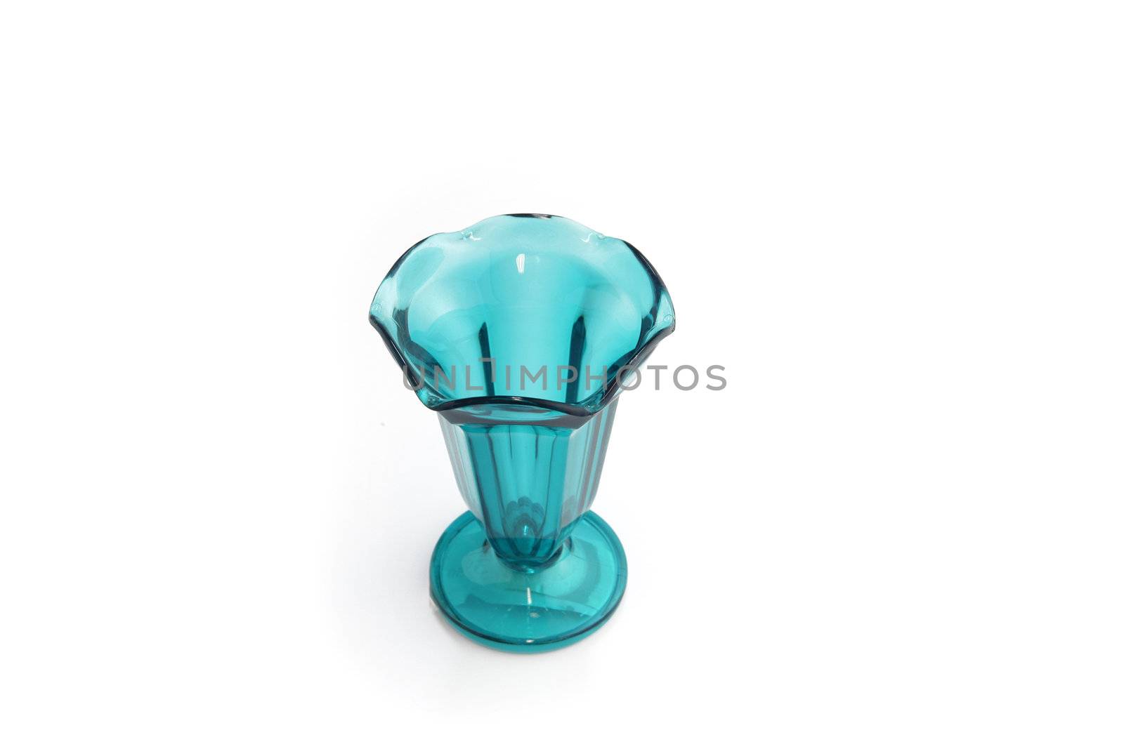 Empty ice cream glass by phovoir