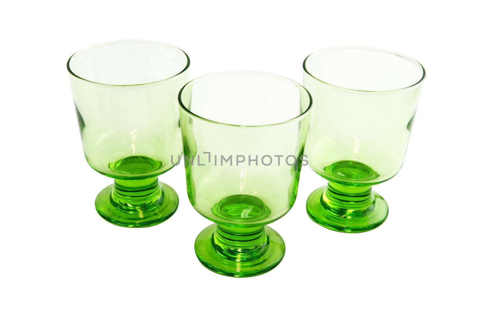 Three empty goblets by phovoir