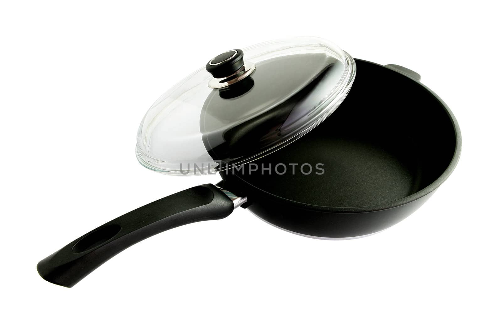 Saucepan with glass lid