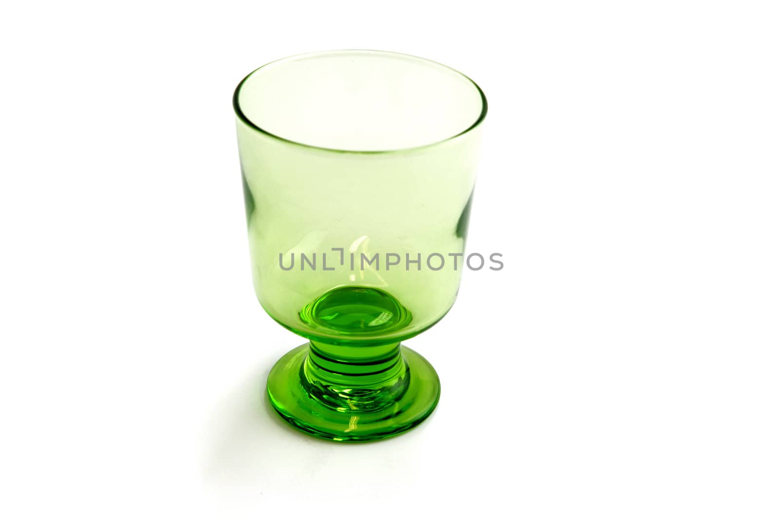 Green beaker