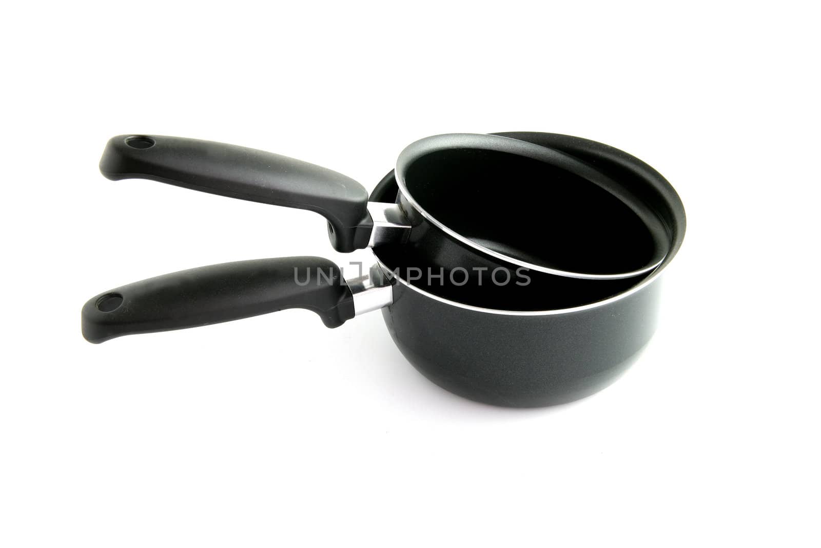 Two different sized saucepans by phovoir