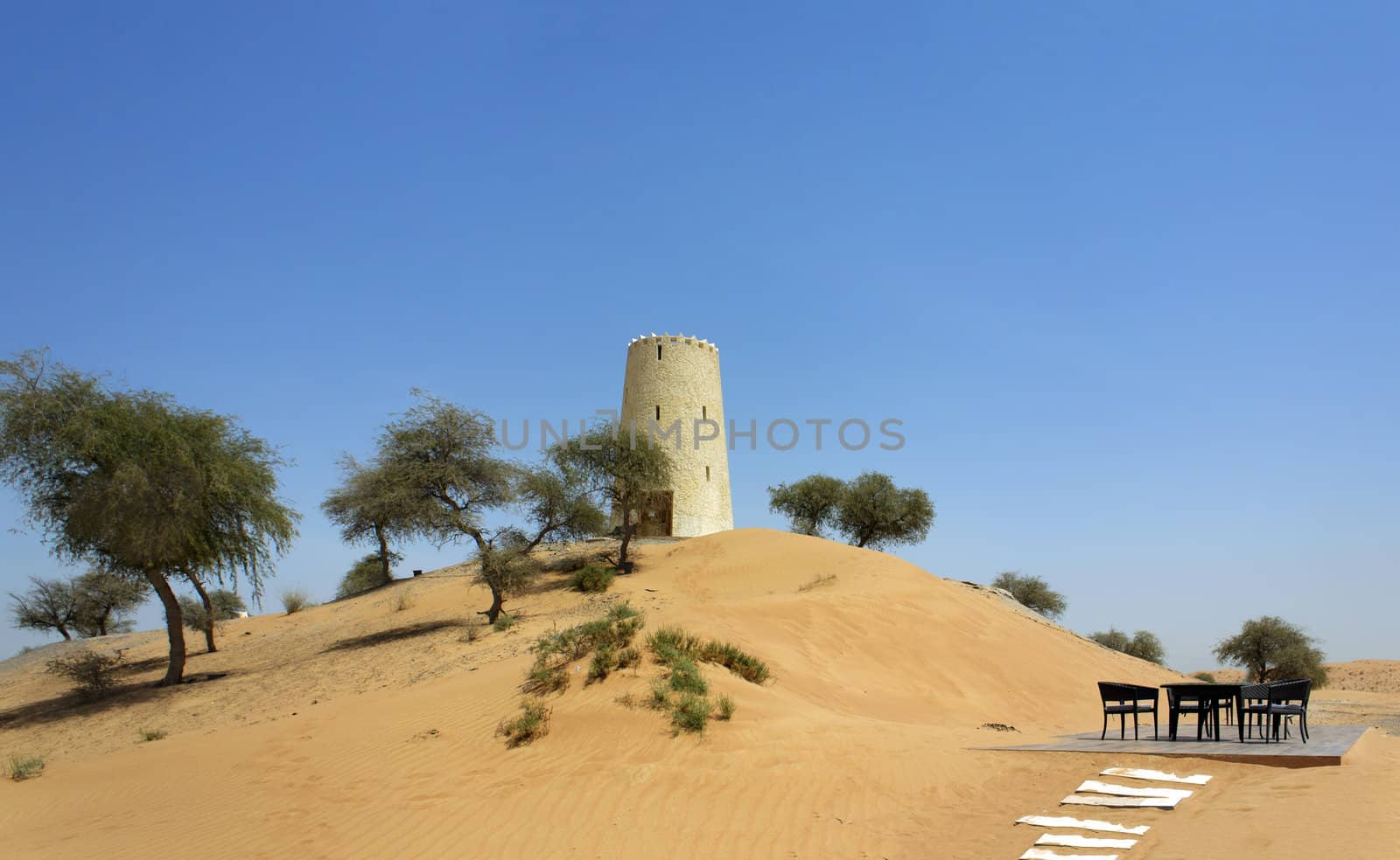 Arabic tower by Roka