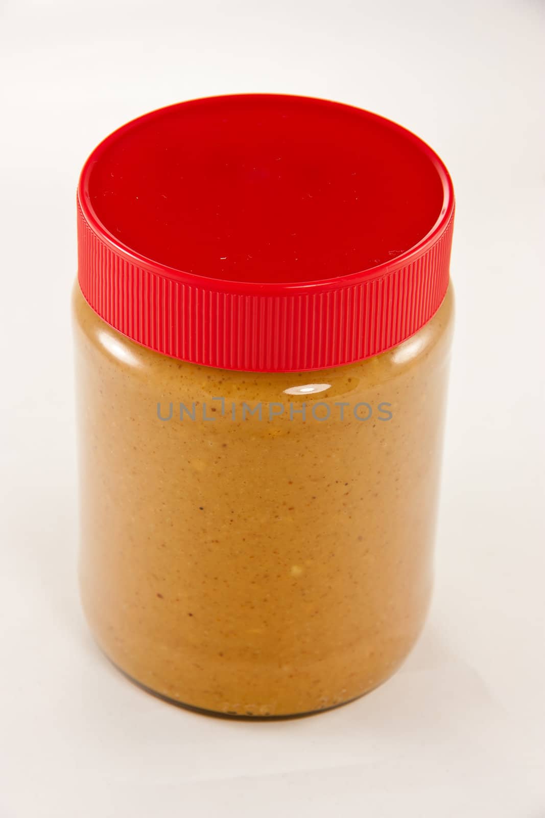 Picture of a jar of delicious peanut butter