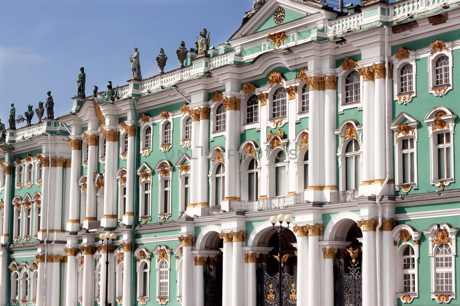 Winter Palace on Palace Square in St. Petersburg, Russia
