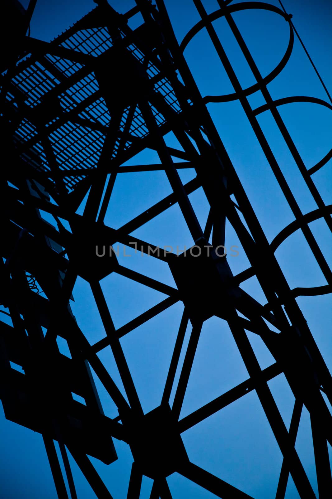 Abstract metal structure by aetb