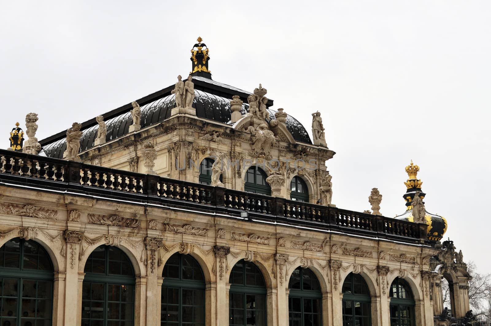 Zwinger Palace in Dresden is major German landmark