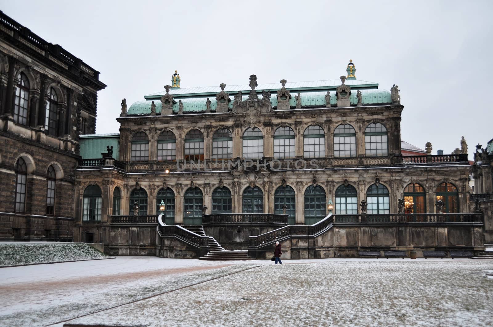 Zwinger Palace in Dresden is major German landmark