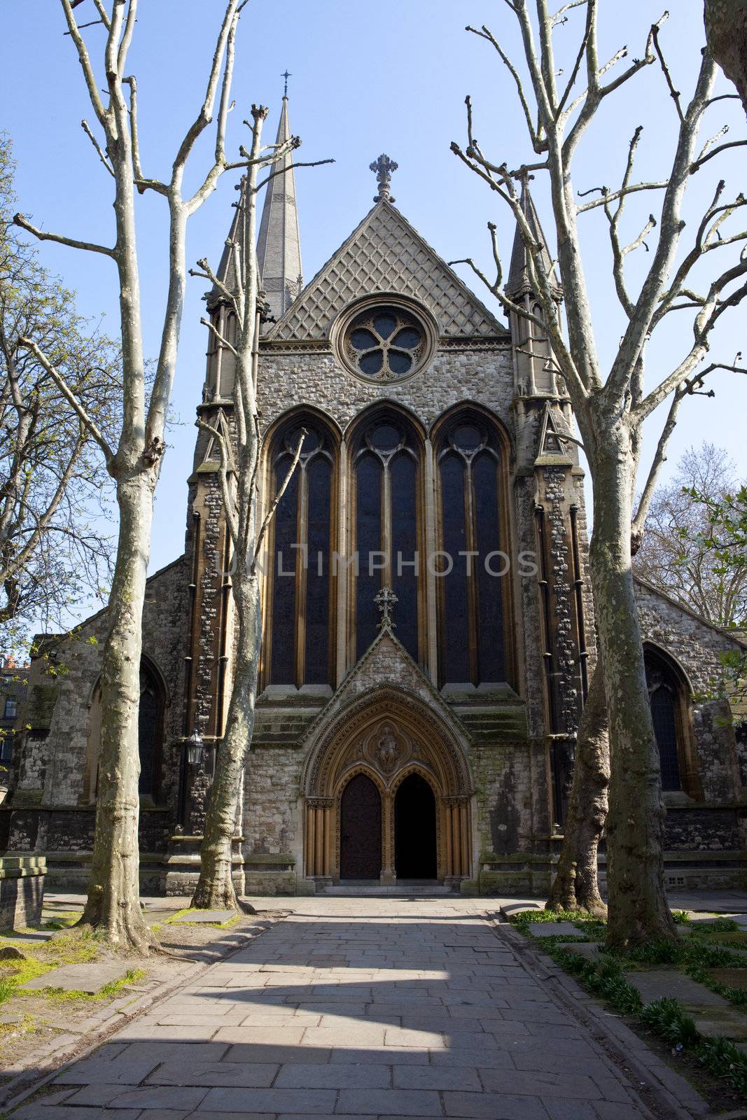 St Mary Abbots Church in Kensington, London.