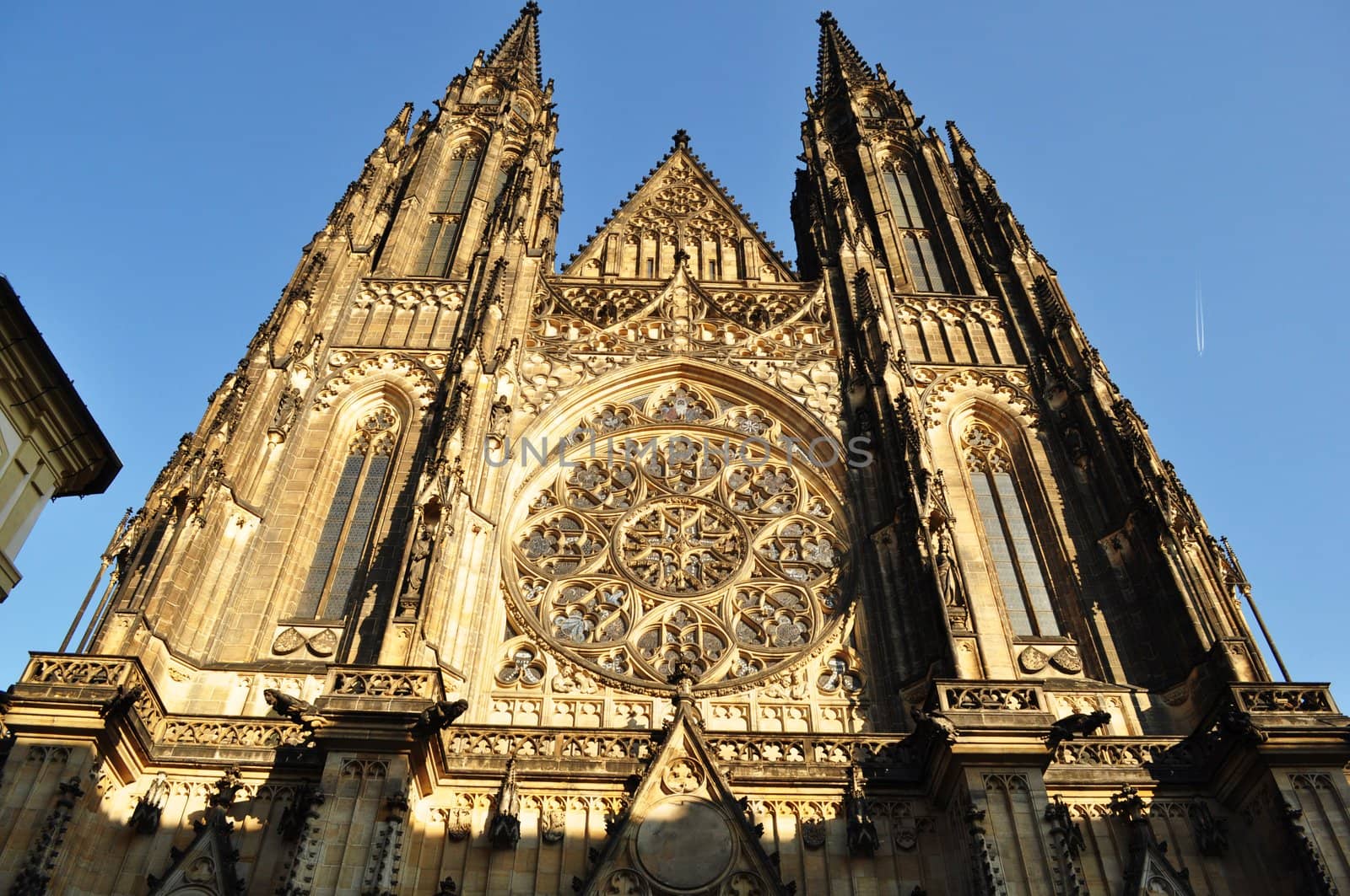 Saint Vitus' Cathedral  is as a Roman Catholic cathedral in Prague