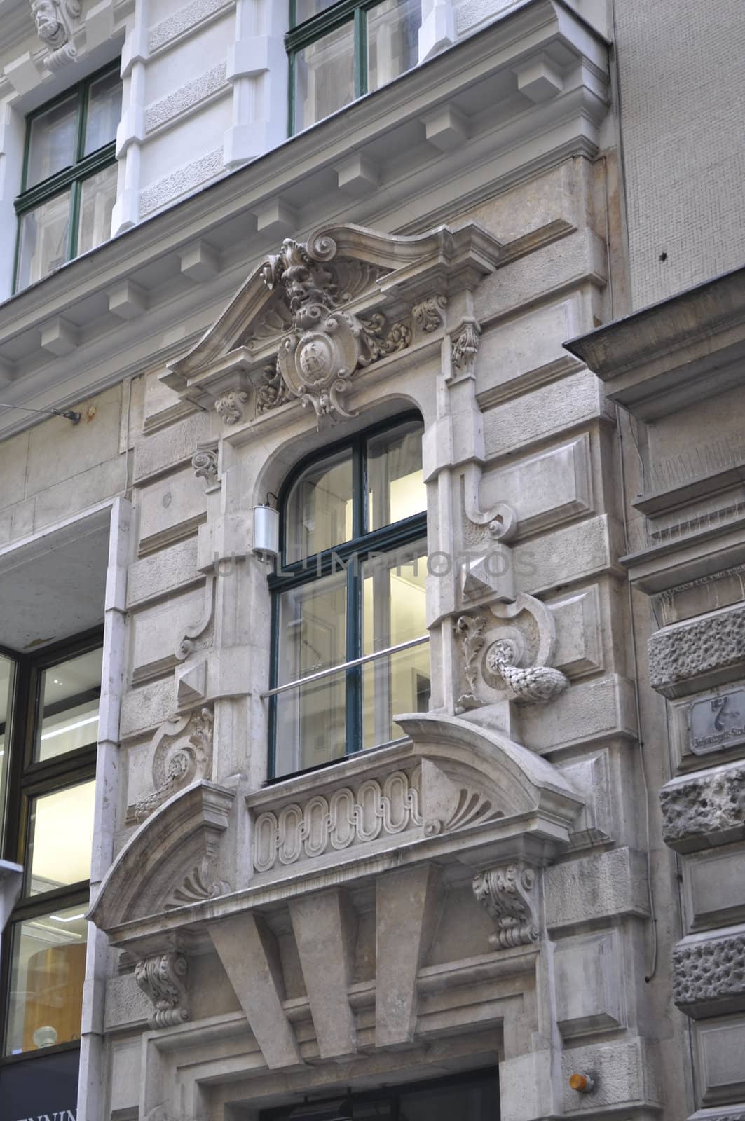 Viennese architecture in the Baroque style. Austria