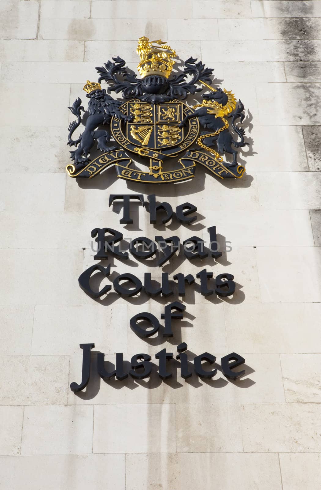 The Royal Courts of Justice in London by chrisdorney