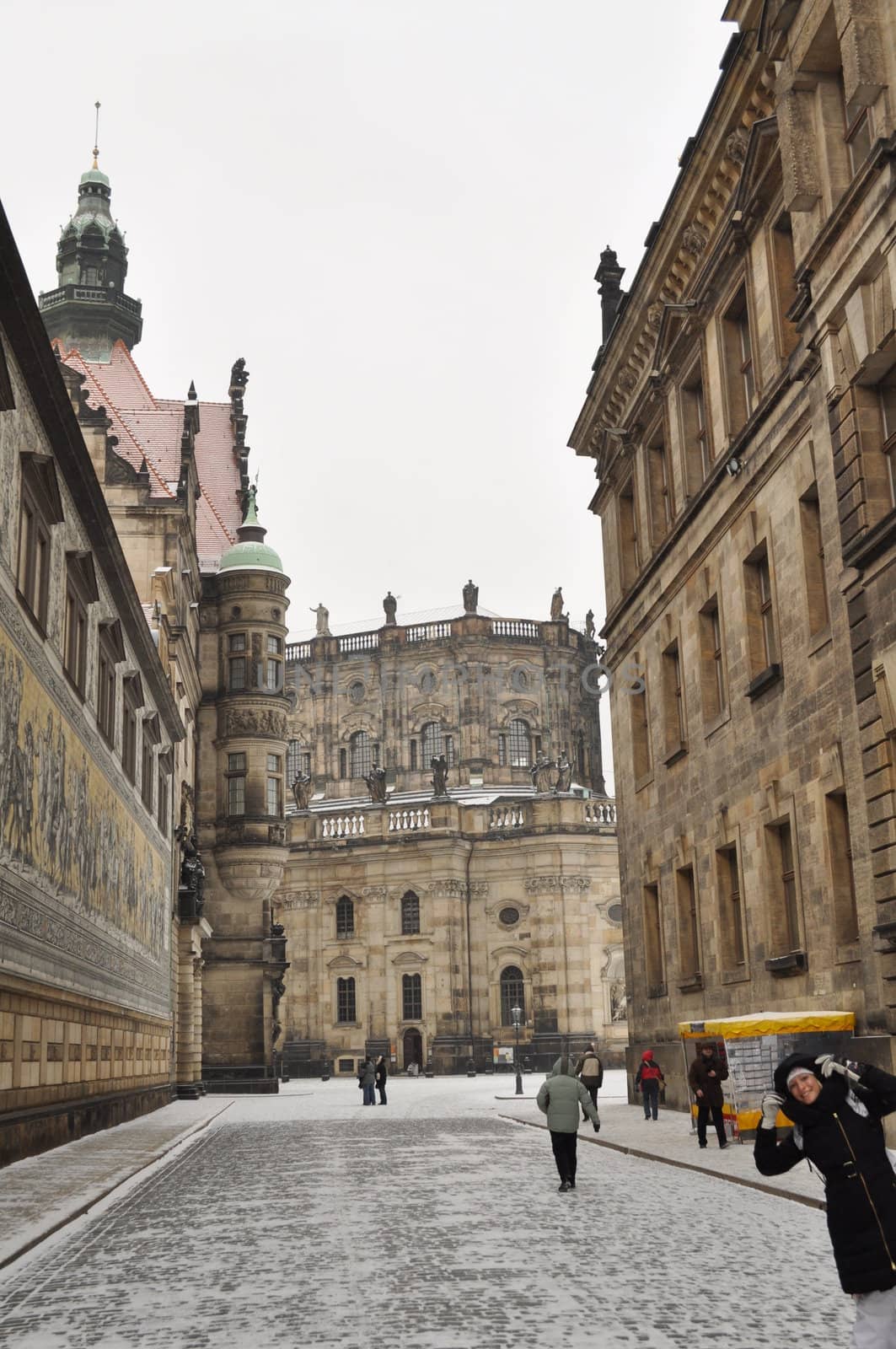 Historical center of city Dresden by alexandros33