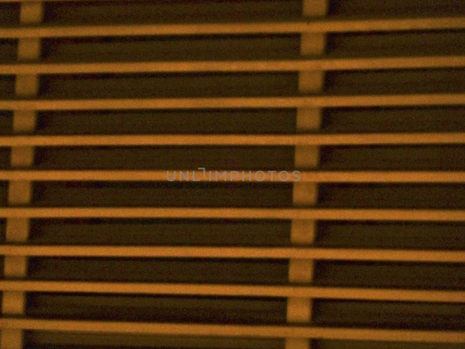 window slats at night as a background