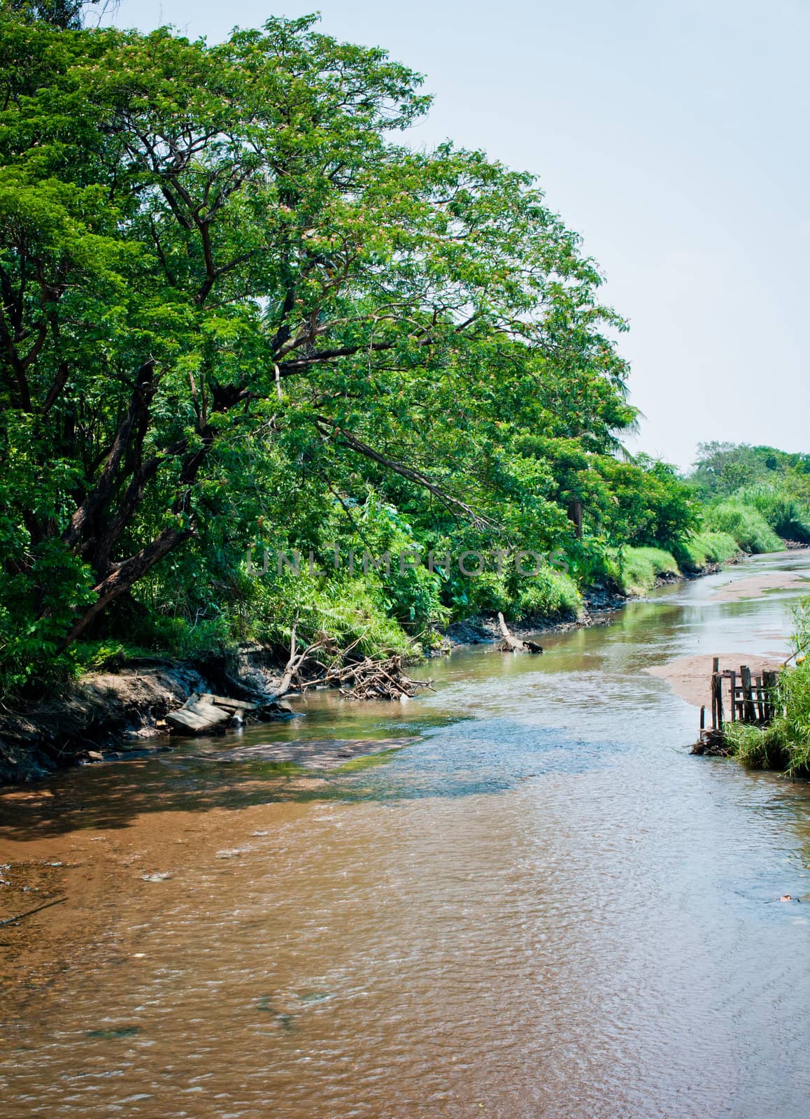 Mae Ping River of Thailand location