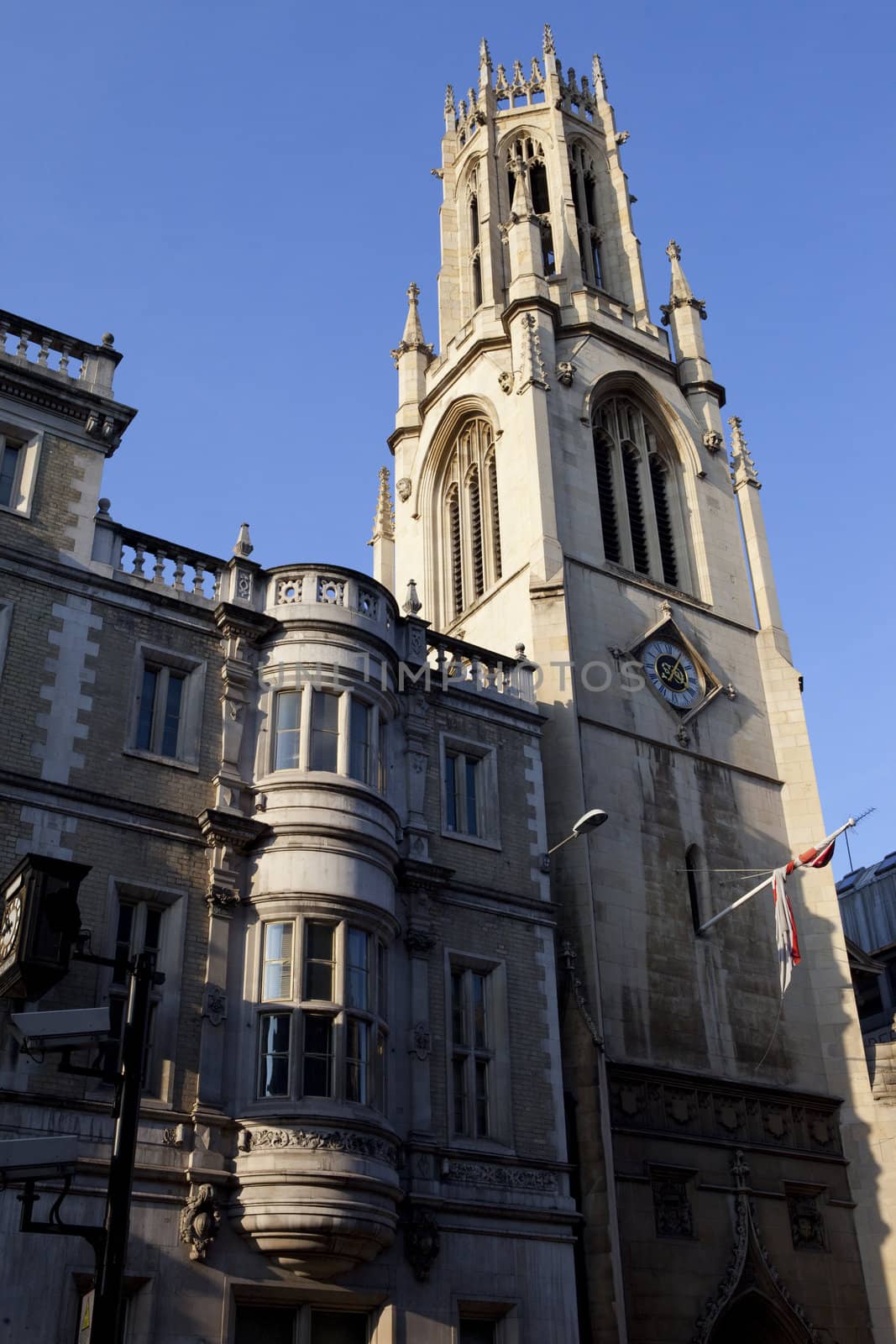 St Dunstan-in-the-West Church in London.