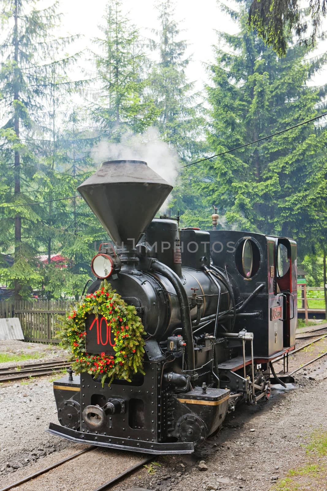 steam locomotive, Museum of Kysuce village, Vychylovka, Slovakia by phbcz