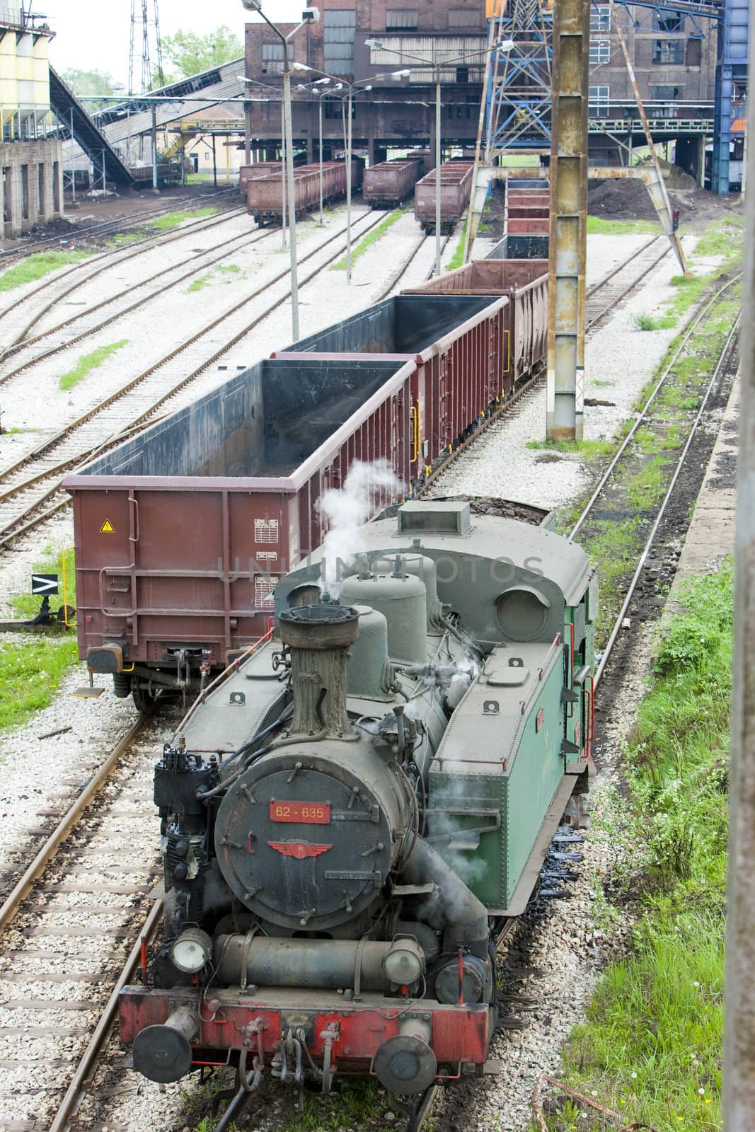 steam locomotive, Kolubara, Serbia by phbcz