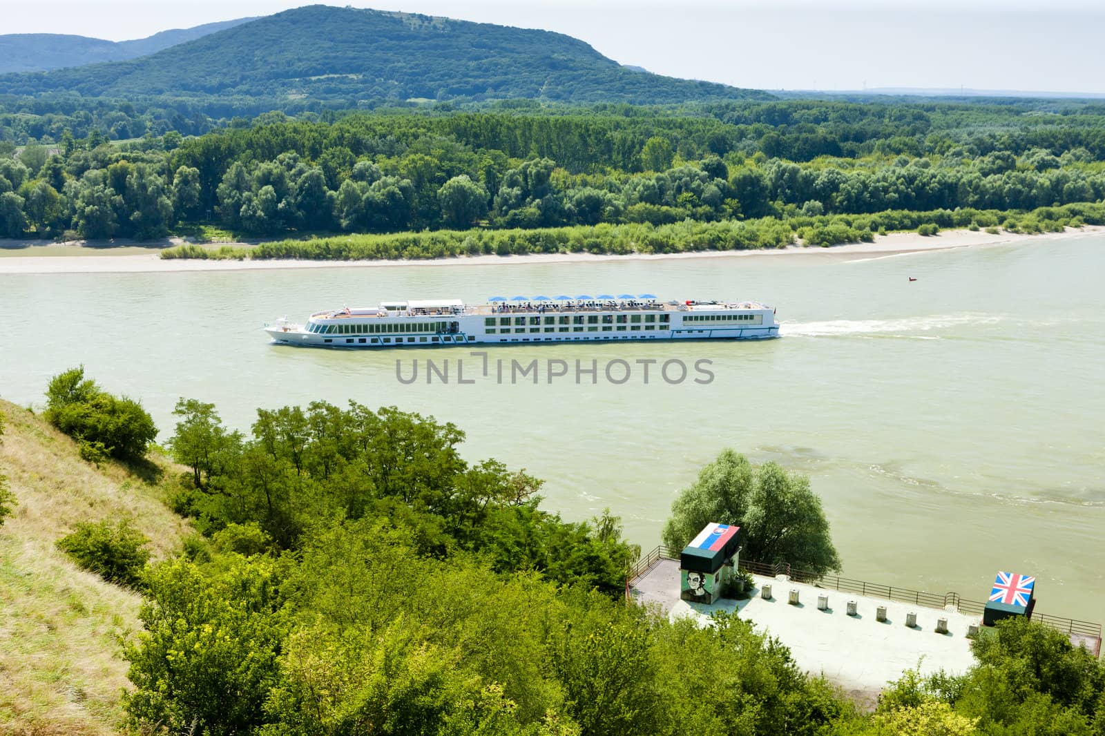 cruise ship oan Danuba River, Slovakia