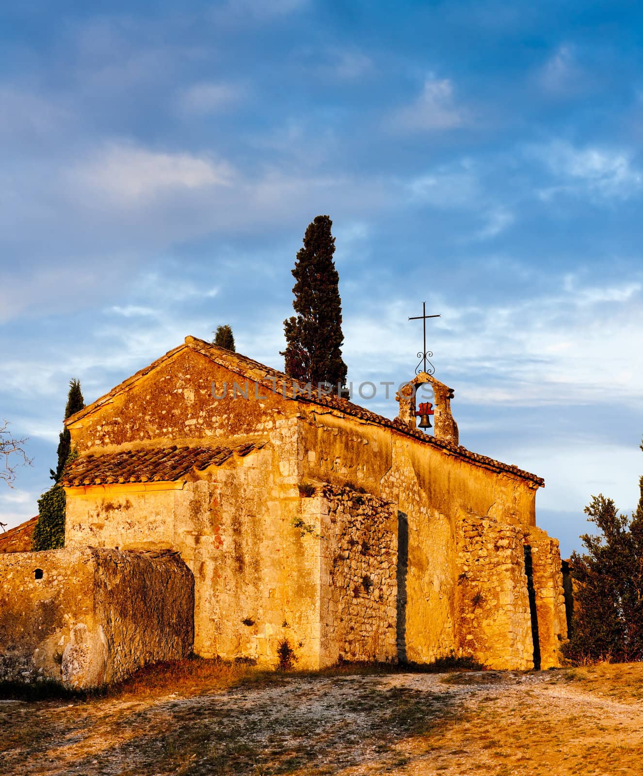 Chapel St. Sixte near Eygalieres, Provence, France