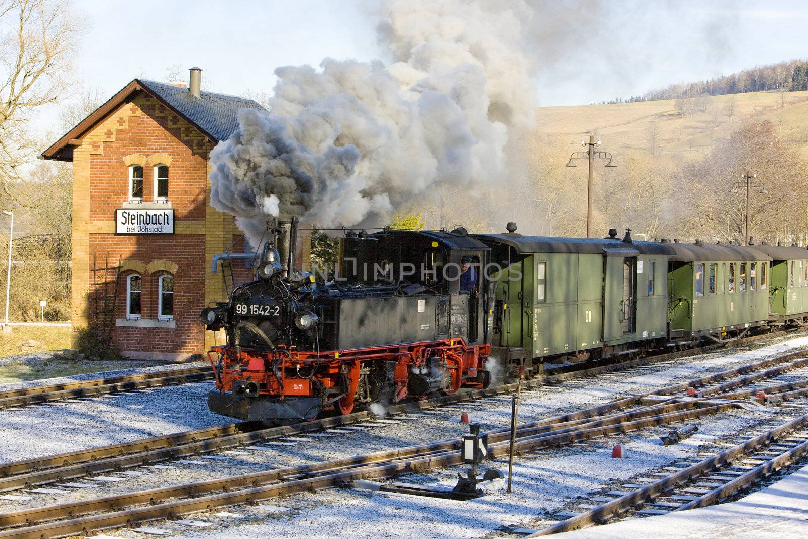 steam train, Steinbach - J�hstadt, Germany